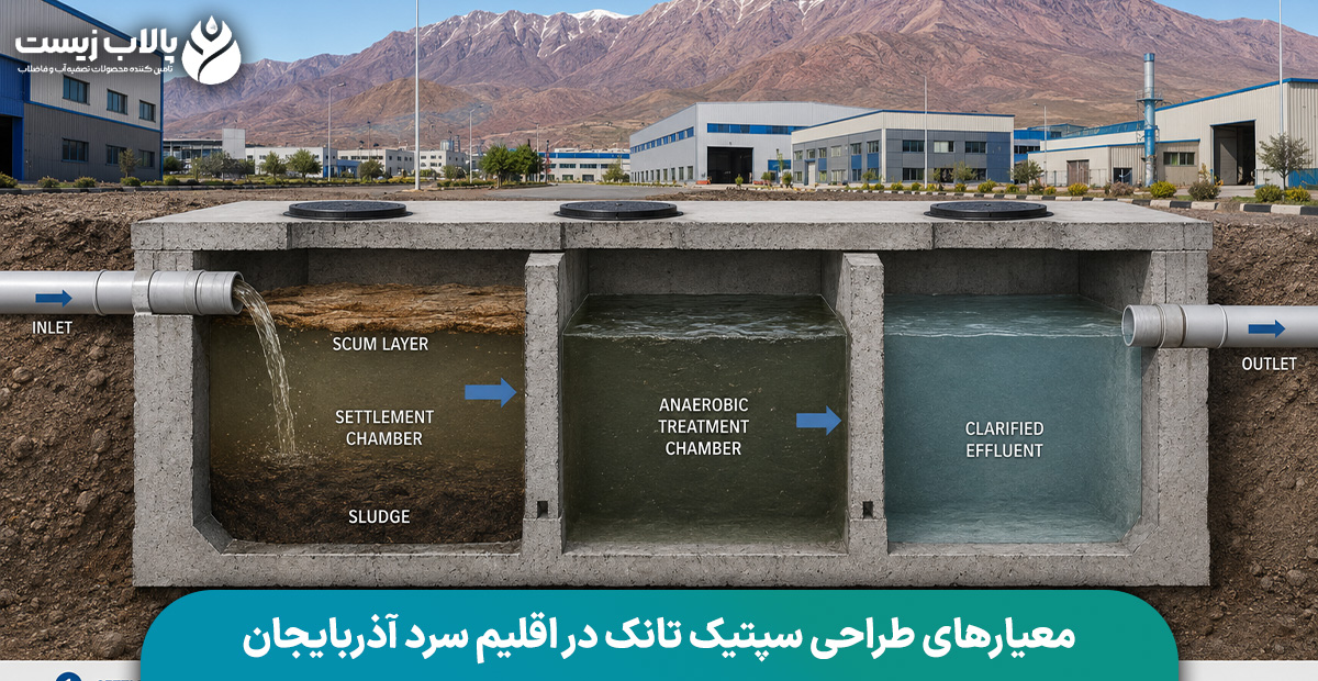 معیارهای طراحی سپتیک تانک در اقلیم سرد آذربایجان