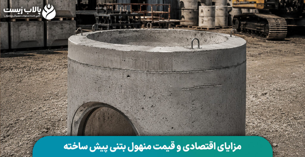 مزایای اقتصادی و قیمت منهول بتنی پیش ساخته