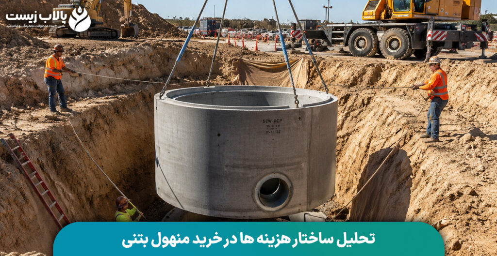 تحلیل ساختار هزینه ها در خرید منهول بتنی